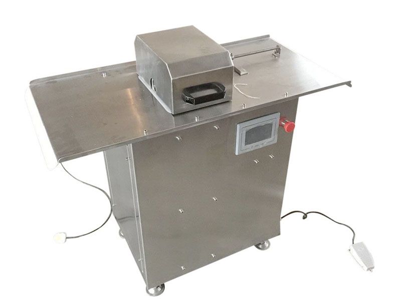 半自动单条香肠扎线机